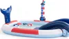 Swim Essentials Ocean Stripes, Basen nadmuchiwany, 230 l, Podgląd zdjęcia produktu 2