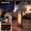 Riscaldatore a infrarossi Brandson Carbon da 900 W con Anteprima dell’immagine prodotto 4