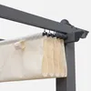 sweeek - Dachplane für Pergola 3x4m - Condate - Ecru Produktbild-Vorschau 2