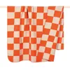 pad Decke Chess Karomuster Sand Orange (150x200cm) Produktbild-Vorschau 2