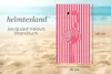 Heimtexland ® Strandtuch Soft Velours Badetuch Sommer Produktbild-Vorschau 2