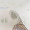 Profhome 771401-GU Dětská tapeta Dinosaurus matná krémová Náhled obrázku produktu 3