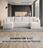 BroMARKT Ecksofa TOP U Schlaffunktion Bettkasten U-Form Produktbild-Vorschau 2