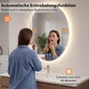 Specchio da bagno ovale COSTWAY, specchio con Anteprima dell’immagine prodotto 6