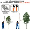Scie à perche manuelle de 2,2 à 7,3 m, coupe-arbres léger, Voir les images du produit 4