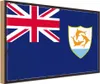 vianmo Holzschild 12x18 cm Anguillas Anguilla Flagge Fahne Produktbild-Vorschau 1