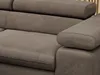 Ecksofa Sofa Braun, Wohnlandschaft L-Form mit Produktbild-Vorschau 5