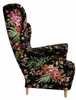 ANMIL Fauteuil, orenmodel, met kleurrijke bloemenprint, 80 Productafbeelding-voorbeeld 6