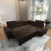 Masseno Ecksofa ALVORO R-S mit Schlaffunktion L-Form, Sofa Produktbild-Vorschau 4
