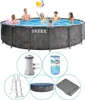 INTEX 26742GN - Greywood Prism Frame Pool (457x122cm) Produktbild-Vorschau 14