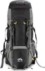 Night Cat Wanderrucksack 90L für Camping Trekking Schwarz Produktbild-Vorschau 6