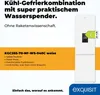 Exquisit KGC265-70-NF-WS-040C, 251 l, No Frost (lodówka), Podgląd zdjęcia produktu 2
