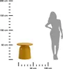 HowHomely | Tavolino - OTTO1 - Giallo - Design moderno - Anteprima dell’immagine prodotto 4