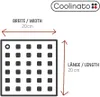 Coolinato Set 2tlg Silikon Topflappen Produktbild-Vorschau 3