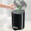 KADAX Kosz Na Śmieci Odpady 5L Pojemnik z Pedałem Podgląd zdjęcia produktu 2