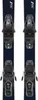 A pair of skis with bindings, viewed from above against a white background. Anteprima dell’immagine prodotto