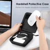 FINPAC Tvrdé skořepinové pouzdro na nabíječku MacBook Black Náhled obrázku produktu 2