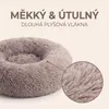IvoQ Kulatý pelíšek pro psy Ø 60 cm – Fluffy donut pelíšek Náhled obrázku produktu 4