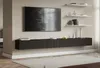 Selsey Veldio - Mobiletto TV sospeso con frontali rigati, Anteprima dell’immagine prodotto 2