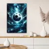 MuchoWow® - Leinwandbilder - Fußball - Galaxie - Raumfahrt Produktbild-Vorschau 6