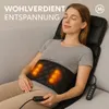 Massageauflage Shiatsu Ganzkörper mit Wärme Luftkissen Produktbild-Vorschau 4