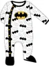 Batman Baby-Strampler in Weiß-Schwarz | 100% Baumwolle | Produktbild-Vorschau 2