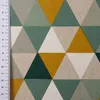 SCHÖNER LEBEN. Tischdecke Dreiecke natur grün gelb div. Produktbild-Vorschau 4