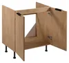 Meuble sous-évier SALERNO - largeur 80 cm, chêne Voir les images du produit 2