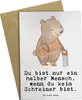 Mr. & Mrs. Panda Grußkarte Schreiner Herz - Weiß - Produktbild-Vorschau 1
