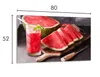 Glas-Herdplattenschutz 80x52 Wassermelone Produktbild-Vorschau 2