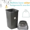 2er Set Mülleimer Schwingdeckel Mülleimer Küche 60l Groß Produktbild-Vorschau 3