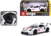 BBURAGO Porsche 911 RSR GT Supercar modello preassemblato Anteprima dell’immagine prodotto 24