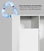 mokebo® Wäscheschrank in Weiß 'Der Wäschehüter', Produktbild-Vorschau 9