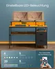 Schreibtisch mit Schubladen und Monitorständer, Produktbild-Vorschau 3