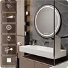 SAVE ®HOME Okrągłe lustro łazienkowe LED - 60 cm - Podgląd zdjęcia produktu 2