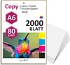 younikat 2000 Blatt blanko 80 g/m² Papier in weiß I Produktbild-Vorschau 1