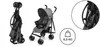 Kinderkraft TIK Lightweight stroller 1 seat(s) Green Anteprima dell’immagine prodotto 3