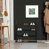 Étagère à chaussures Relaxdays à emboîter, 4 niveaux, pour Voir les images du produit 2