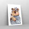 Poster - Poster ohne Rahmen - Anthropomorphisierung Bär Produktbild-Vorschau 7