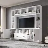 Set di pensili TV Merax con 2 armadi e 2 cassetti, moderno Anteprima dell’immagine prodotto 7