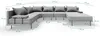 TRADA Gartenecksofa Bahama XL Dunkelgrau Links 370x175 cm Produktbild-Vorschau 7