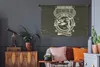 MuchoWow® Wandteppich Wandbehang Mancave - Sport - Produktbild-Vorschau 6