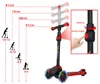 Yoleo Kinderscooter mit LED Leuchtenden Räder, Produktbild-Vorschau 3