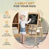 AIYAPLAY Kinderstaffelei 3 in 1 Kindertafel Doppelseitige Produktbild-Vorschau 6