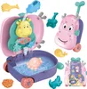 WOOPIE Zestaw do Piasku 3w1 Walizka  Jelonek + Zabawka Podgląd zdjęcia produktu 1