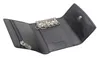 Esquire Pelle caso chiave Logo Key Case Black nero Anteprima dell’immagine prodotto 5
