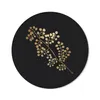 MuchoWow® Mauspad Mousepad Gold - Zweig - Blatt 40x40 cm - Produktbild-Vorschau 1