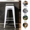 Duhome Chaises de bar en fer, lot de 4, hauteur d'assise 76 Voir les images du produit 7