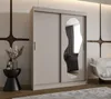 Kleiderschrank 150 cm BEYZA mit Spiegel - Kaschmir Produktbild-Vorschau 1