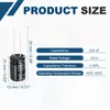 12x 220 µF 100 V Elektrolytkondensator 13 x 20 mm Podgląd zdjęcia produktu